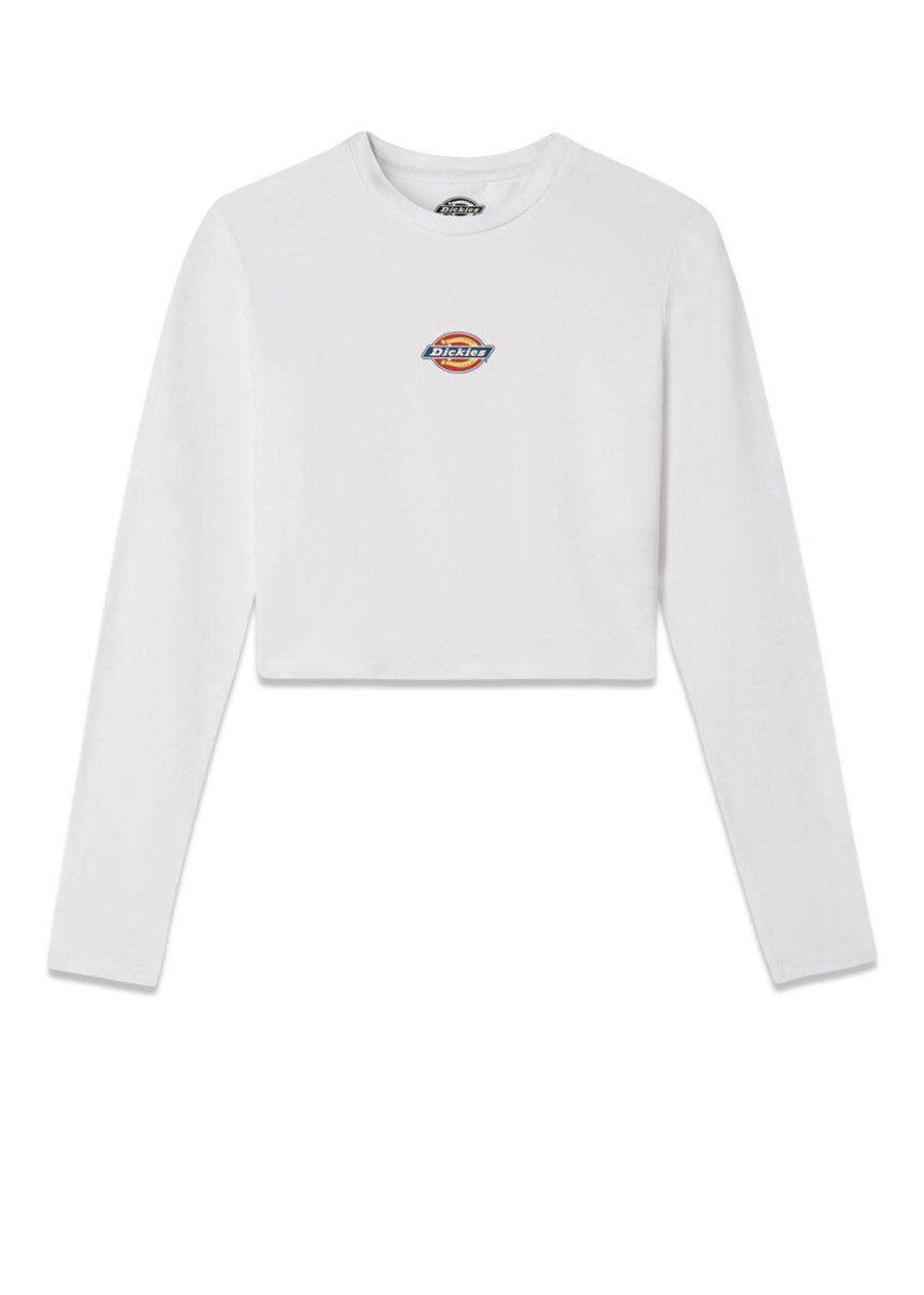 Dickies' Maple Valley Tee LS - White. Køb t-shirts her.