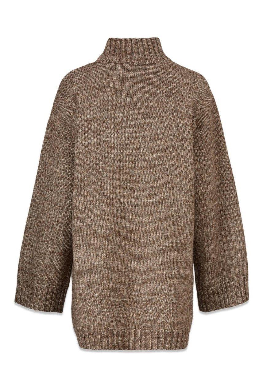 Marika t-neck - Camel Knitwear100_55990_CAMEL_XS5714980115542- Butler Loftet