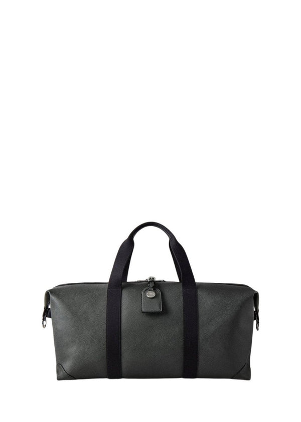 Mulberrys Medium Clipper Eco Scotchgrain - Black. Køb designertasker||duffle bag||håndtasker her.