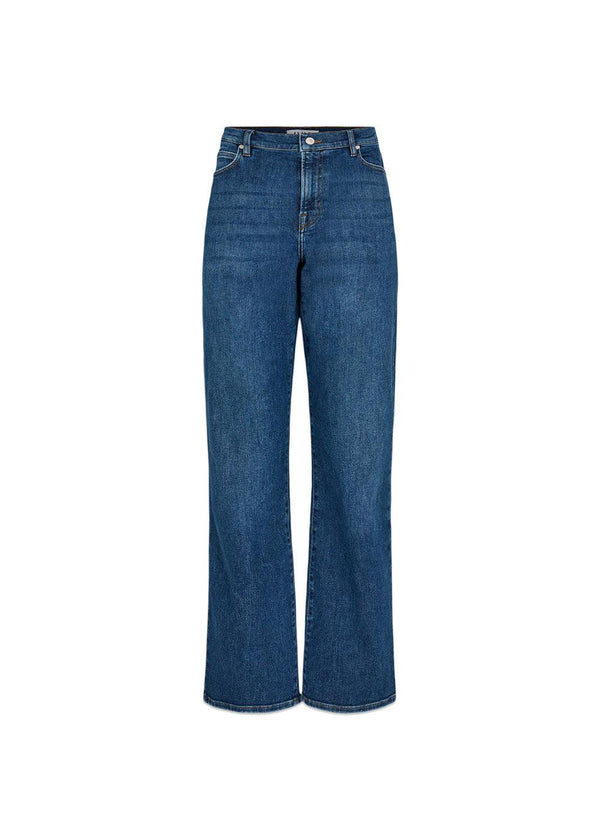 Ivy Copenhagens Mia SWAN Jeans Wash Rover Power Blue - Denim Blue. Køb jeans her.