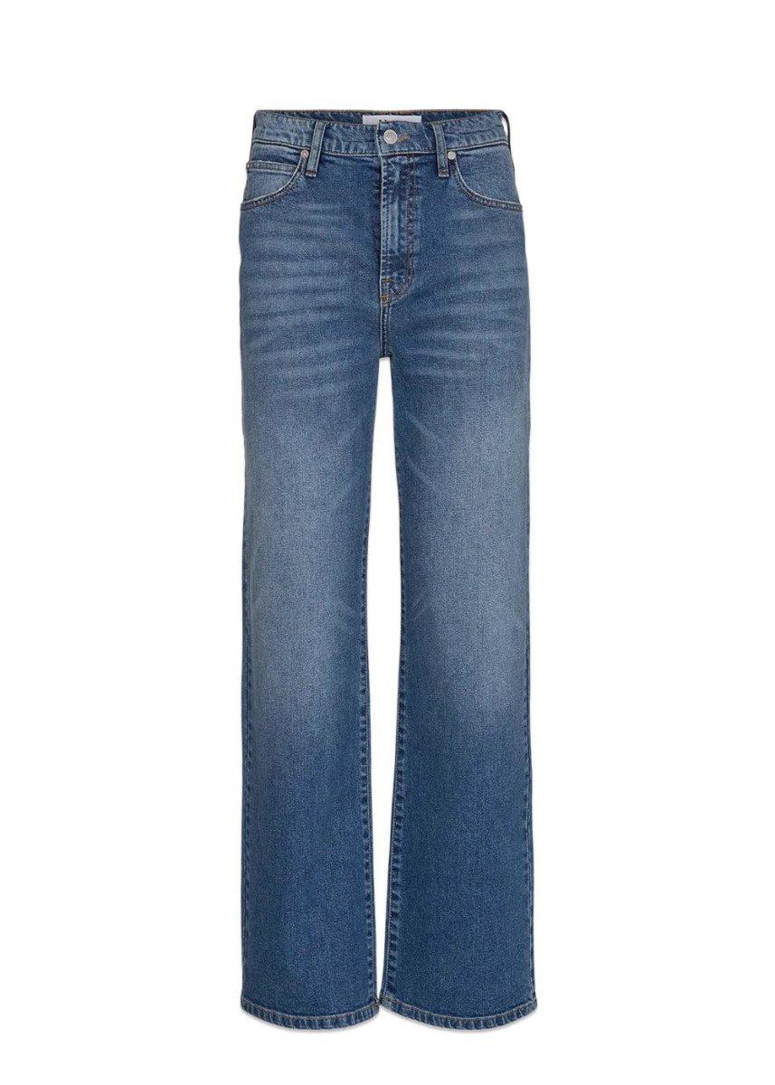 Ivy Copenhagens Mia Straight Jeans wash Tampa - Denim Blue. Køb jeans her.