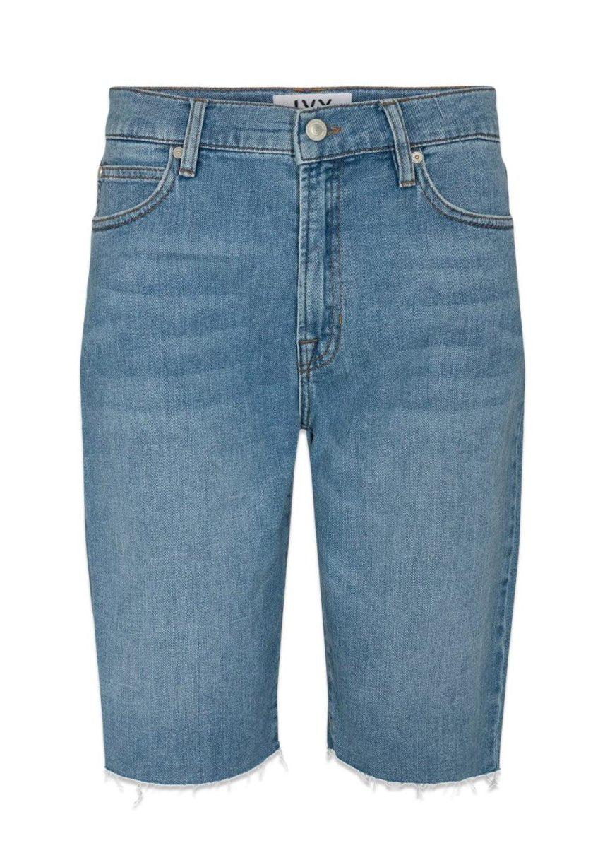 Ivy Copenhagens Mia denim shorts wash Lima - Denim Blue. Køb jeans her.
