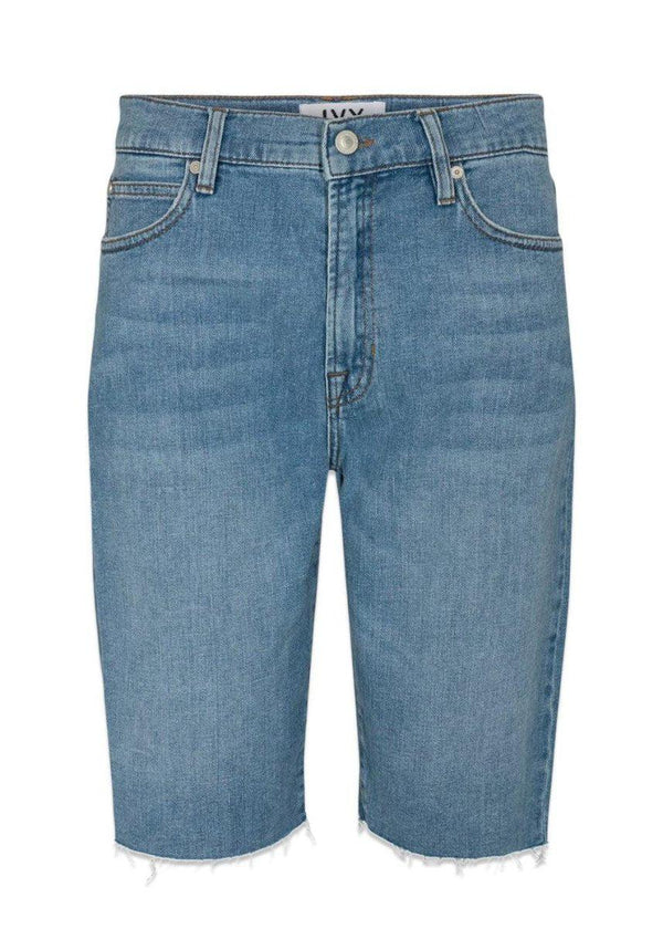 Ivy Copenhagens Mia denim shorts wash Lima - Denim Blue. Køb jeans her.