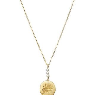 Maanestens Mille Necklace - Sterling Silver (925) Gold Plated. Køb halskæder her.