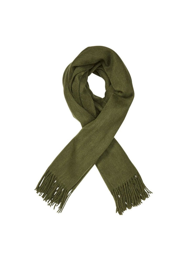 Modströms Mirror - Moss Green. Køb scarf her.