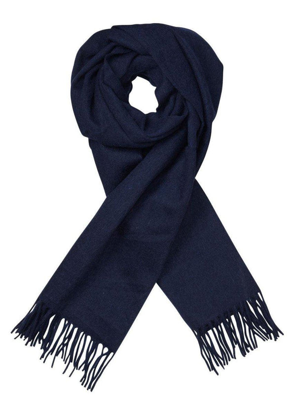 Modströms Mirror - Navy Blue. Køb scarf her.