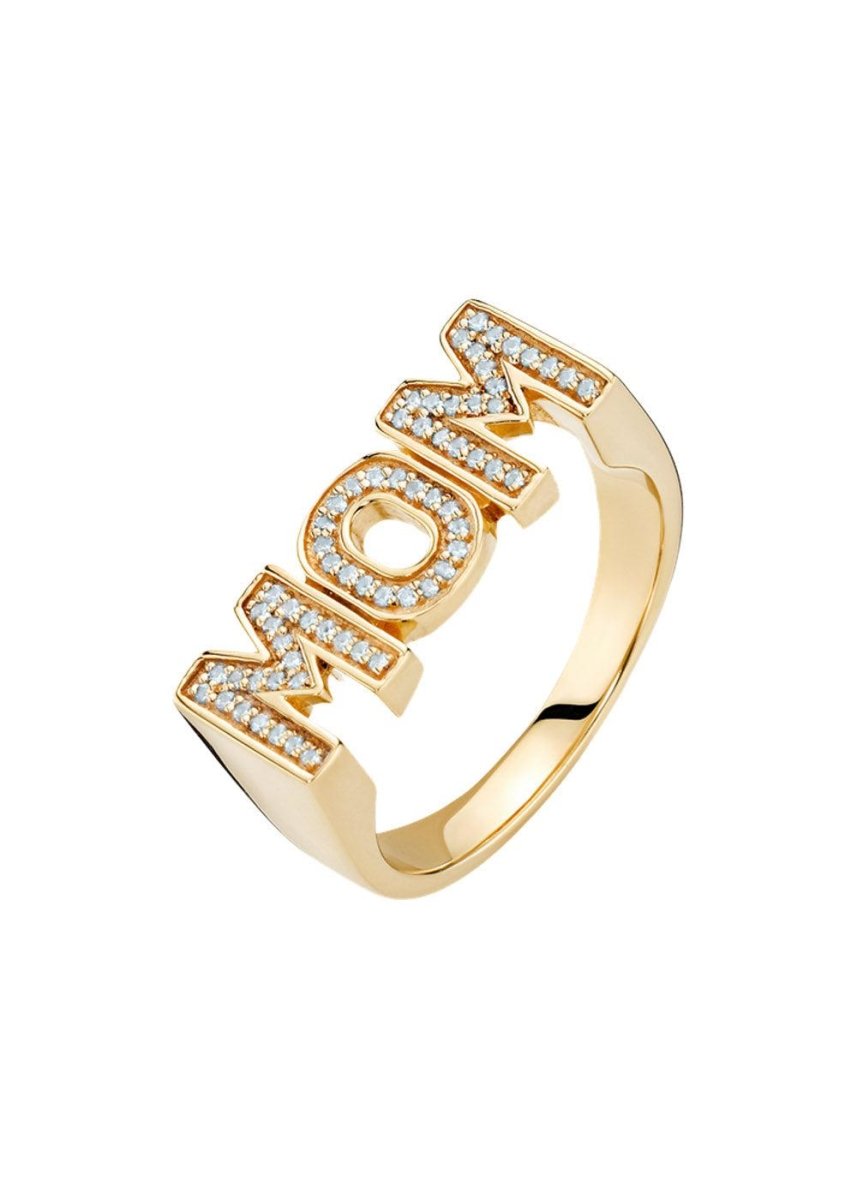 Maria Blacks Mom Ring Sky Gold HP - Gold. Køb ringe her.