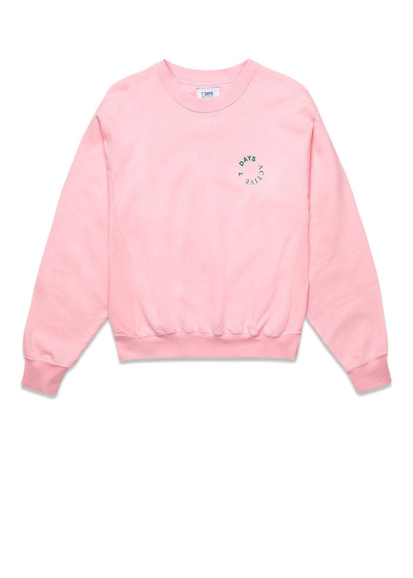 7 Days' Monday Crew Neck - Rose Shadow. Køb sweatshirts her.