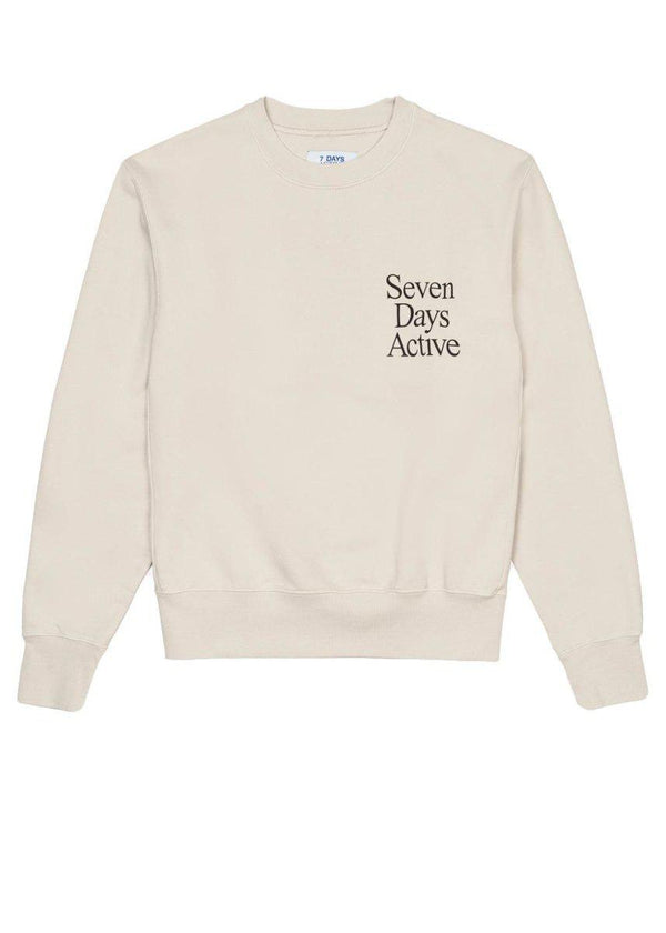 7 Days' Monday crew neck - Shell Cream. Køb blouses her.