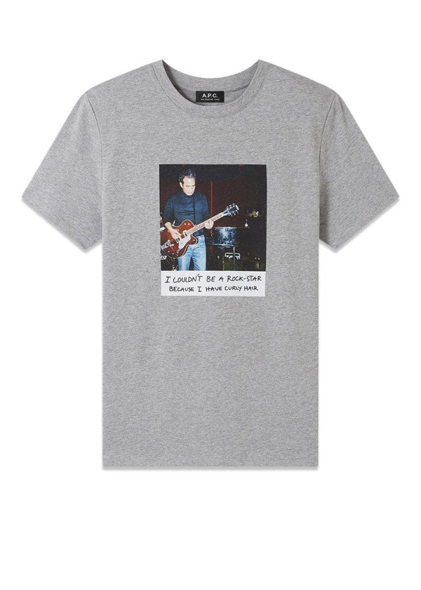 A.P.C's Music Tee - Grey. Køb t-shirts her.