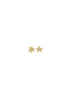 Maanestens Mynte Earrings - Sterling Silver (925) Gold Plated. Køb øreringe her.