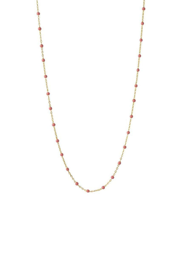 ENAMEL Copenhagens Necklace, Lola - Coral. Køb accessories her.