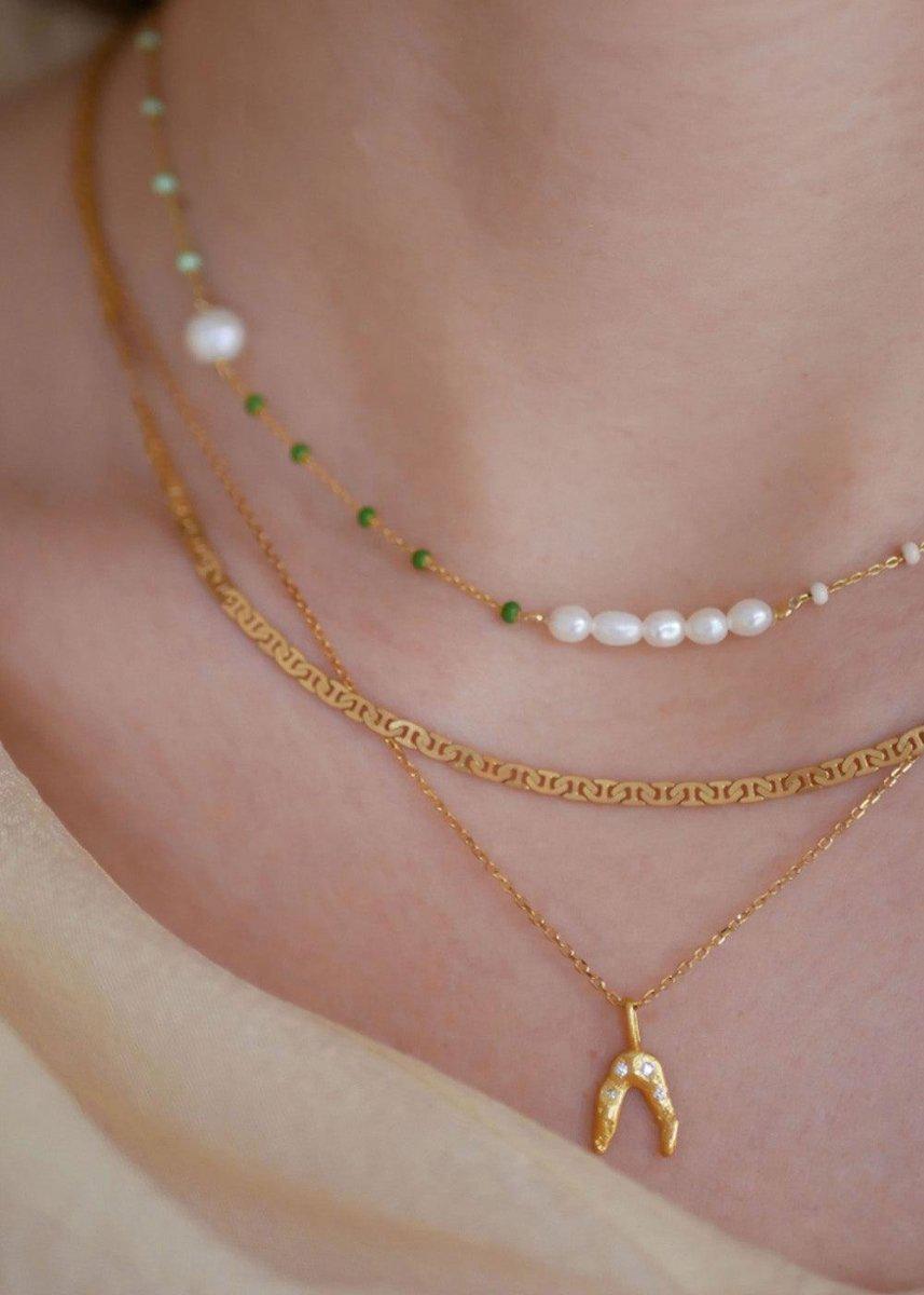 Necklace, Lola Glory - Confident Jewellery804_N87G_Confident_38+2+2cm5714274020422- Butler Loftet