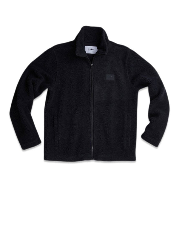 Nn. 07s Nil full zip 3441 - Black. Køb fleece her.