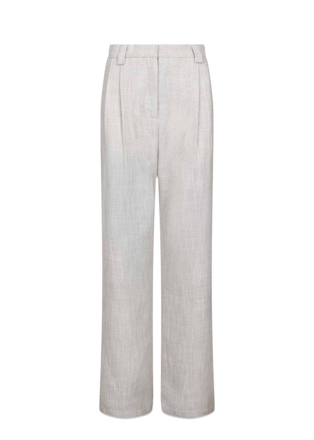 Neo Noirs Nivi Natura Boucle Pants - Sand. Køb bukser her.