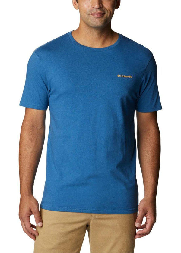 Columbias North Cascades™ Short Sleeve Tee - Impulse Blue. Køb t-shirts her.