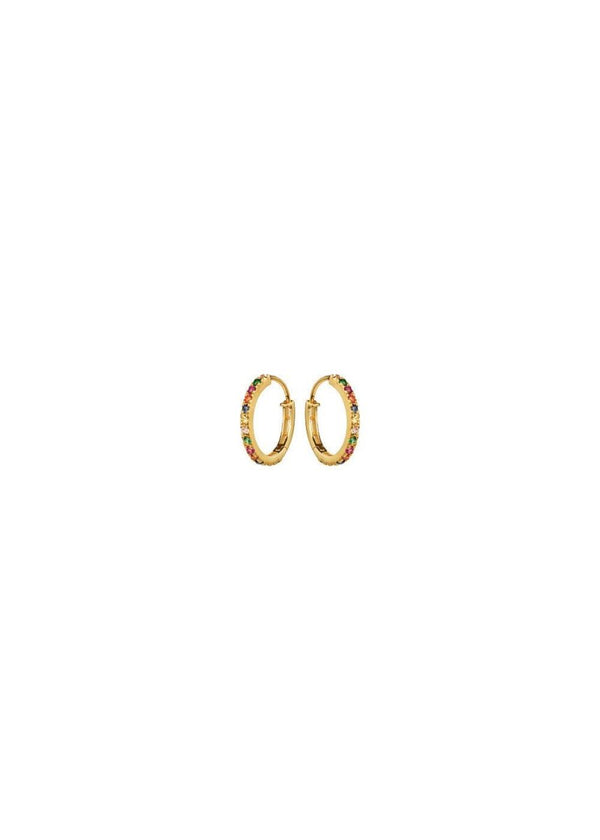 Maanestens Nubia Big Earrings - Sterling Sølv (925) Belagt Med 18 Karat Guld. Køb øreringe her.