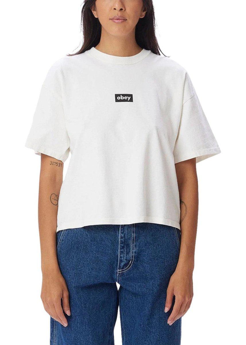 OBEY's OBEY TAG - Unbleached. Køb t-shirts her.