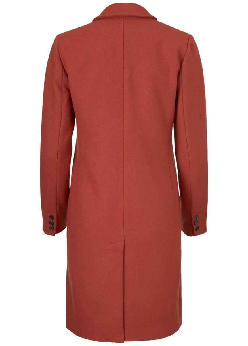 Odelia coat - Brick Red Outerwear100_51830_BRICKRED_XS5711592925934- Butler Loftet