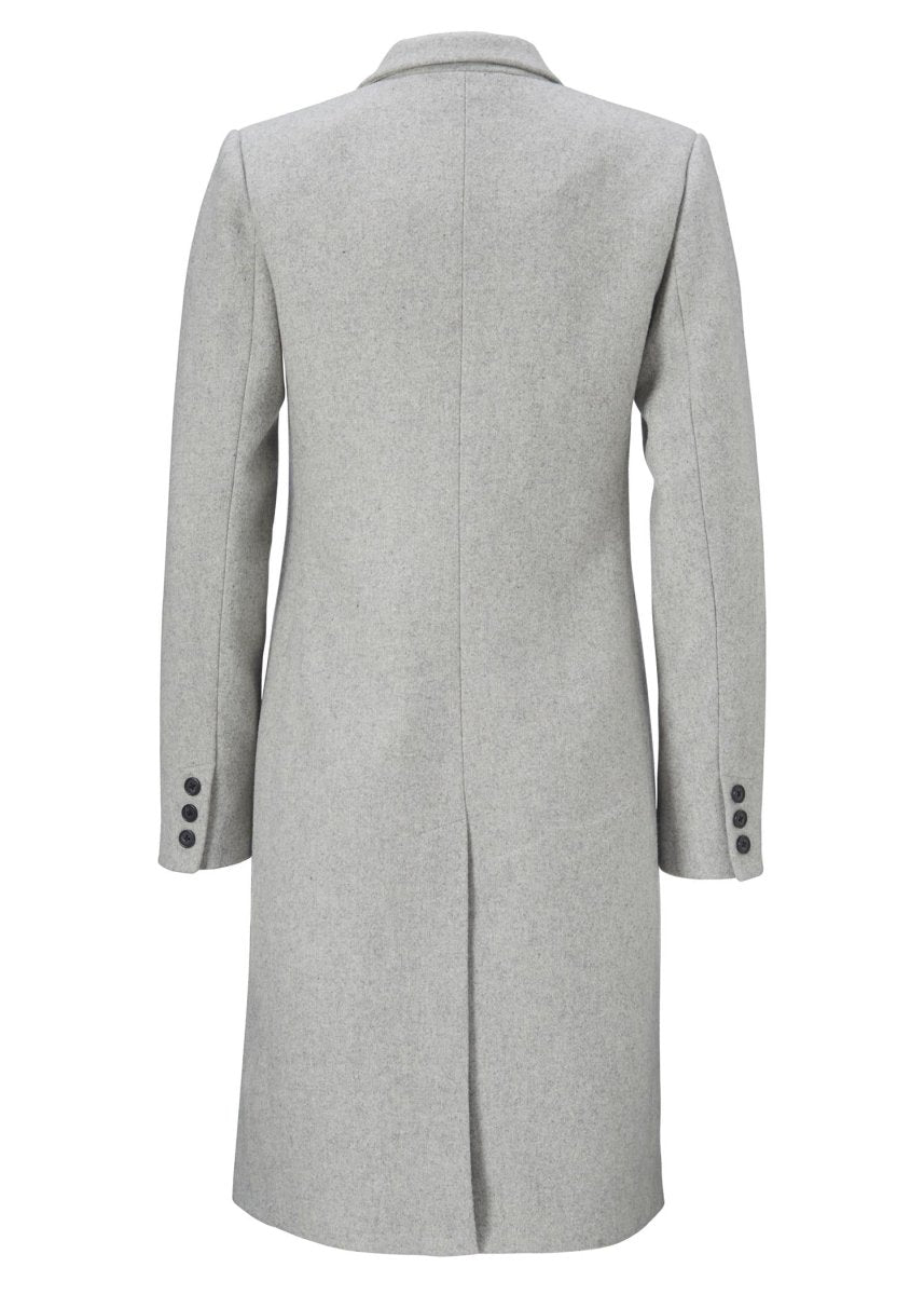 Odelia coat - Grey Melange Outerwear100_51830_GREYMELANGE_XS5711592706267- Butler Loftet