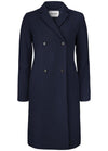 Modströms Odelia coat - Navy Sky. Køb frakker her.