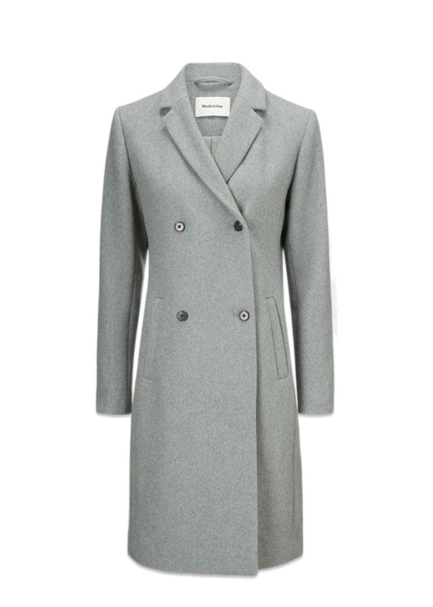 Modströms Odelia coat - Sage. Køb frakker her.