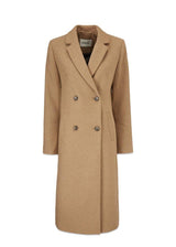 Modströms Odelia long coat - Brown Sugar. Køb frakker her.