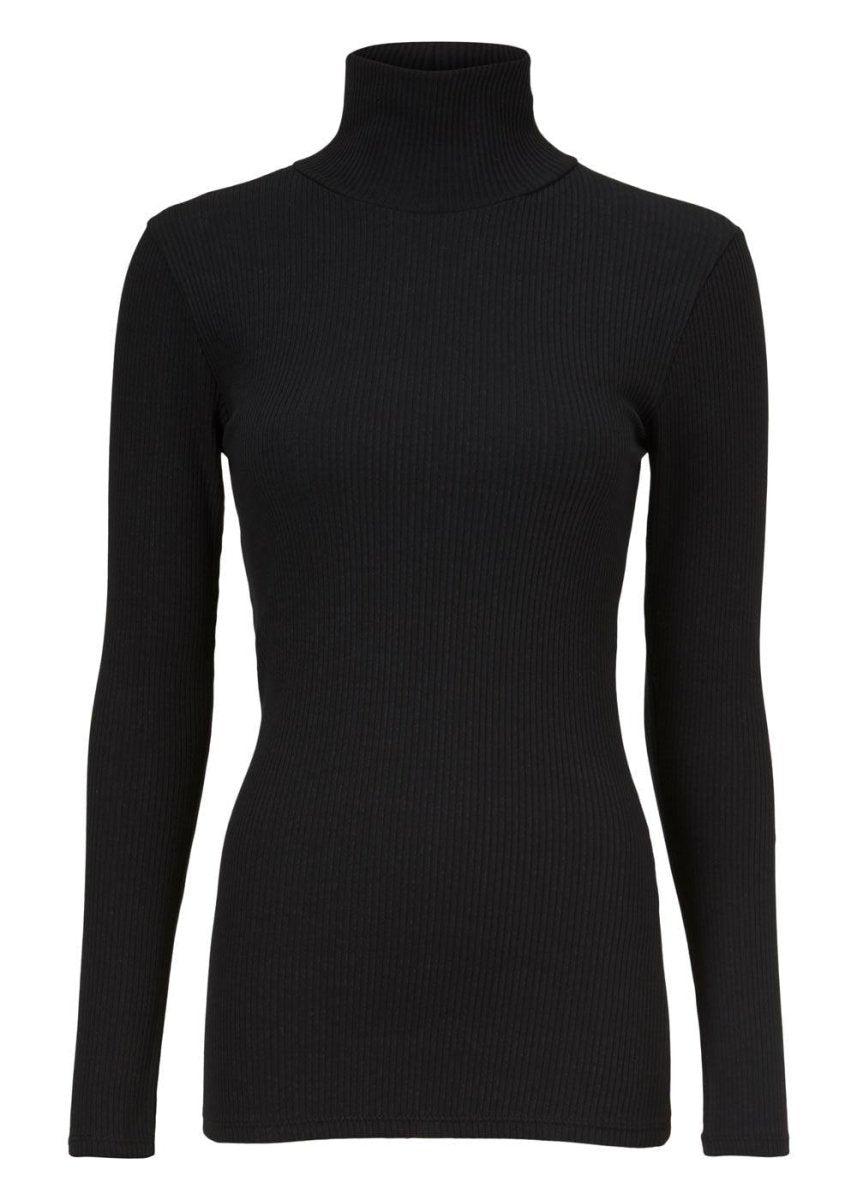 Modströms Orson rollneck - Black. Køb toppe her.