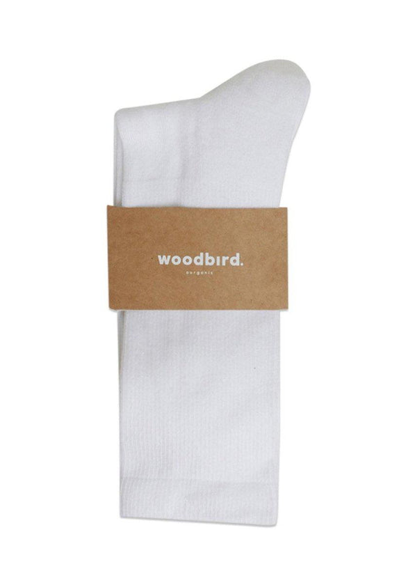 Woodbirds Our Tennis Socks - White. Køb accessories her.
