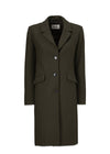 Modströms Pamela coat - Dark Army. Køb frakker her.