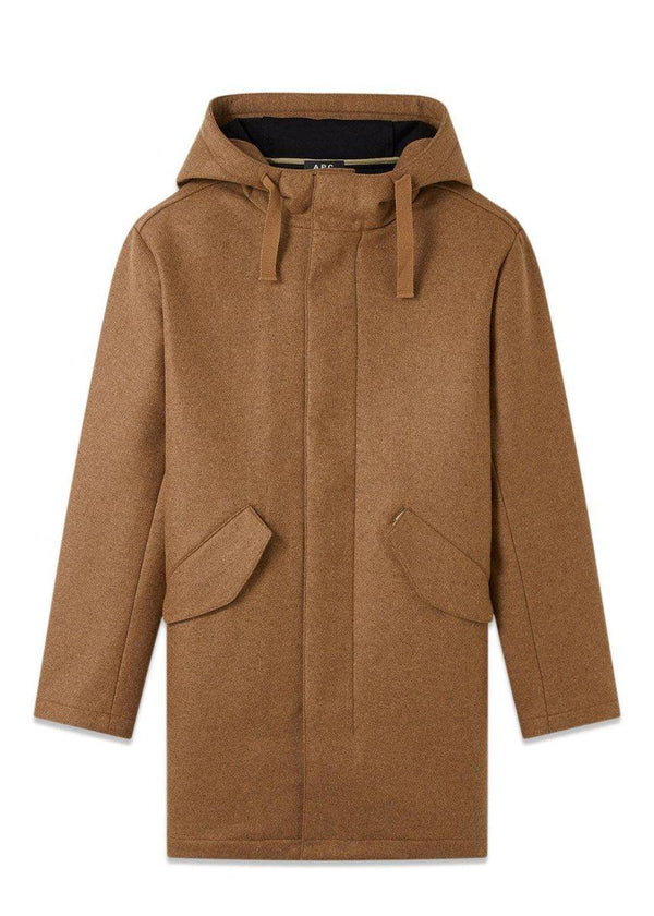 A.P.C's Parka - Beige. Køb frakker her.