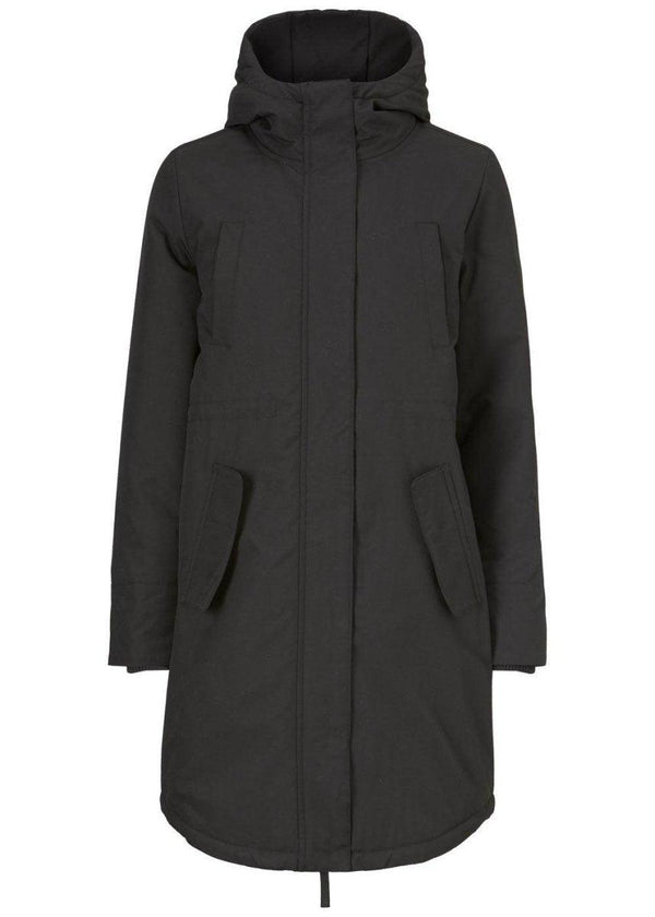 Modströms Patricia coat - Black. Køb overtøj her.