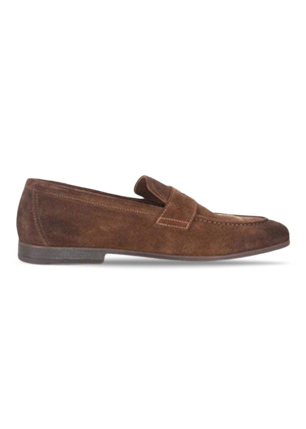 Doucals' Penny Loafer - Siena Ambra. Køb business sko||loafers her.