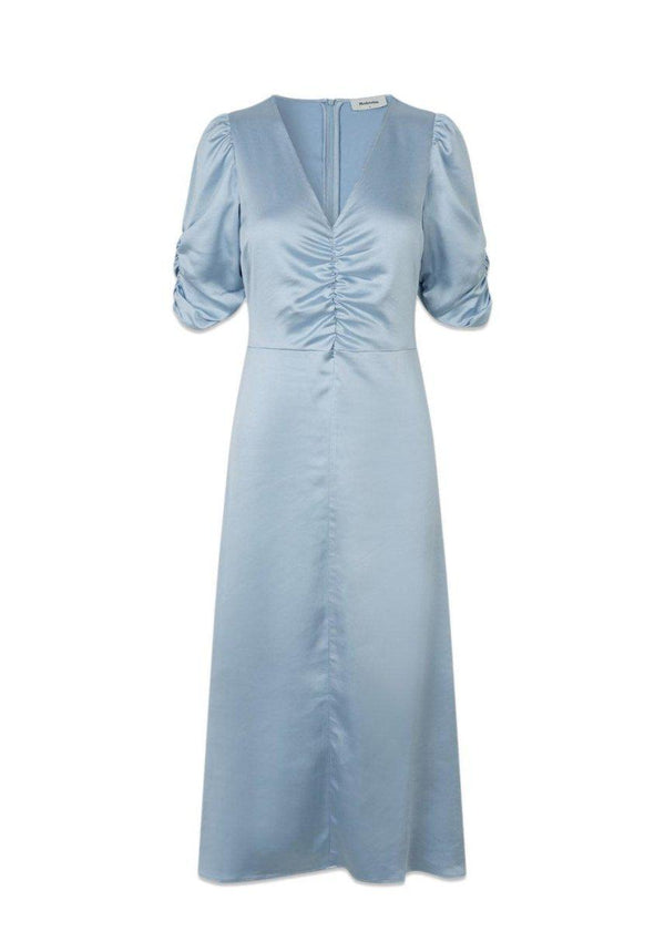 Modströms PeppaMD dress - Celestial Blue. Køb kjoler her.