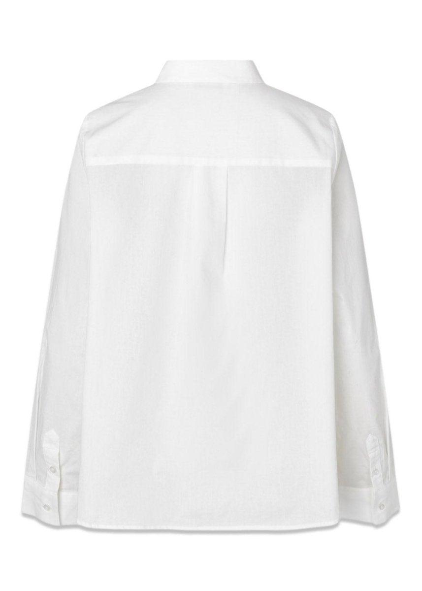 PercyMD solid shirt - Off White Shirts100_56255_OFFWHITE_XS5714980153506- Butler Loftet