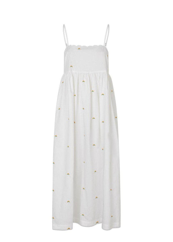 Modströms PernilleMD strap dress - Soft White. Køb kjoler her.