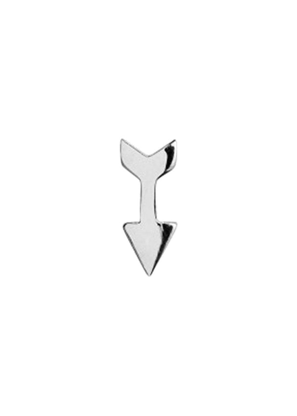 Stine A's Petit Love Arrow Earring - Silver. Køb smykker her.