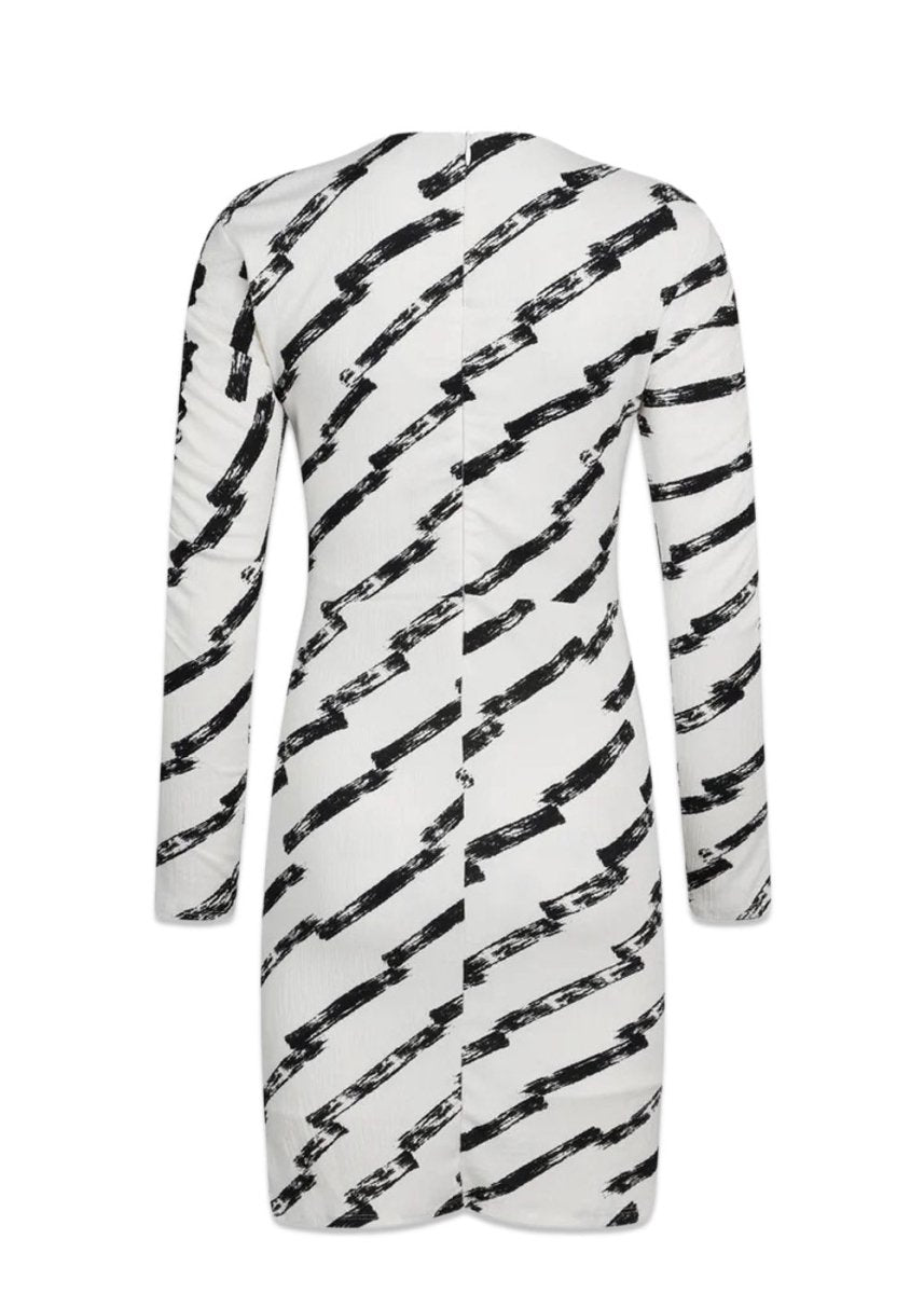 Pollux Altena Dress AOP - Paint Stripe Aop/White Alyssum Dress320_201943_PaintStripeAOP/WhiteAlyssum_XS5715131207123- Butler Loftet