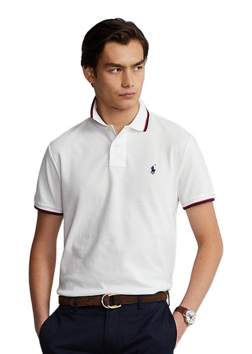 Polo Custom Slim Fit - White T-shirts5688260_710842621002_White_S3616530889380- Butler Loftet