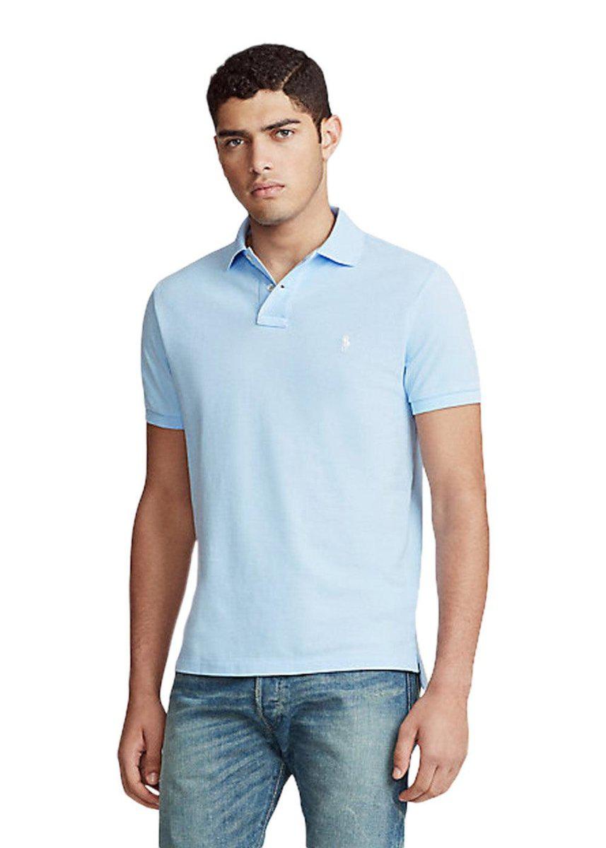 Polo Pique Custom Slim Fit - Light Blue T-shirts5688260_710782592013_LightBlue_S3615738824124- Butler Loftet