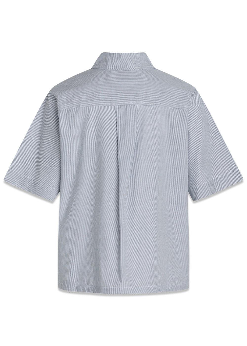 Popla Lorel Shirt YD - Estate Blue/Cloud Dancer