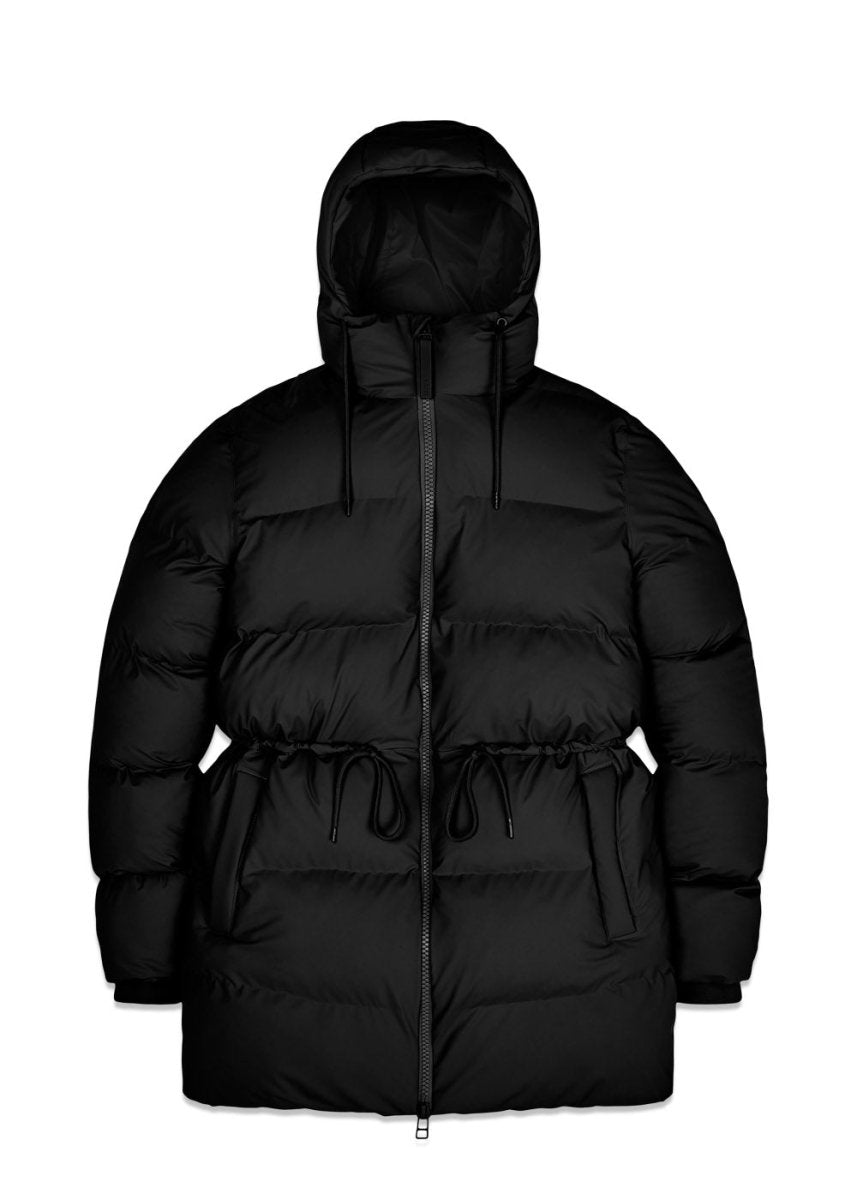 Rains' Puffer W Jacket - Black. Køb dunjakker||regnjakker||vinterjakker her.