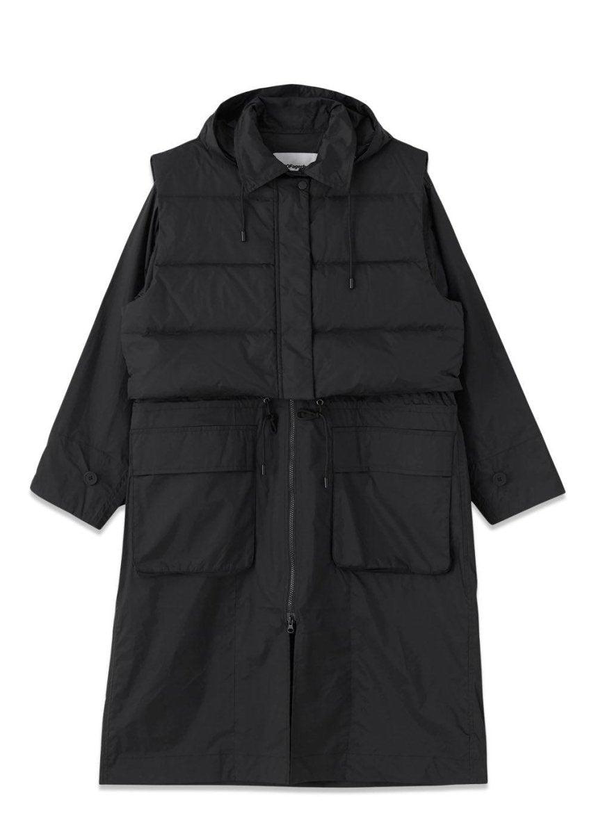 H2O Fagerholts Rain Coat - Black. Køb frakker||regnjakker her.