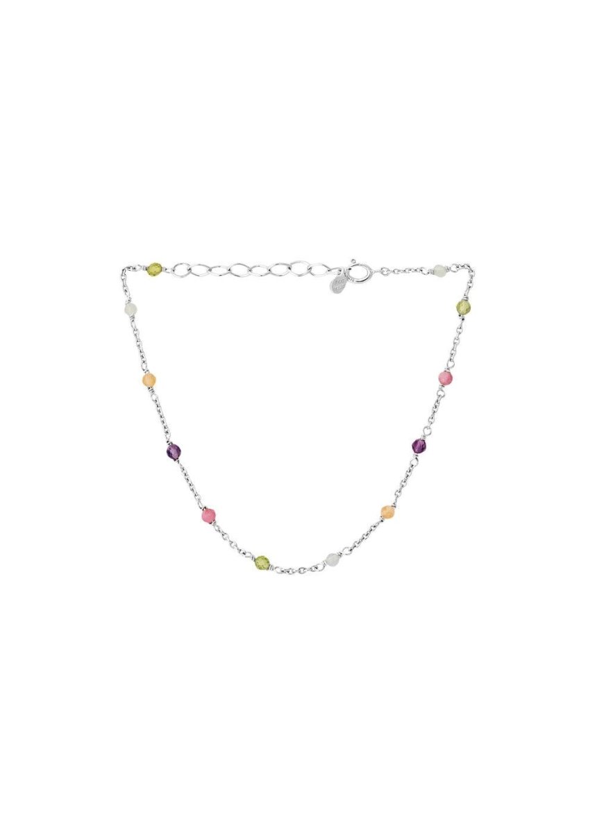 Pernille Corydons Rainbow Bracelet Adj. 16-19 cm - Silver. Køb armbånd her.