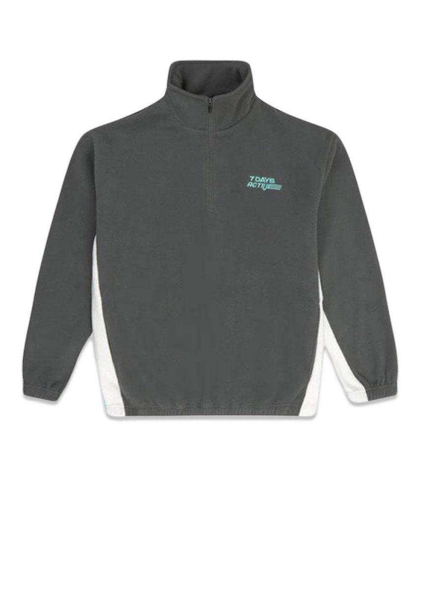 7 Days' Rec. Fleece Pullover - Asphalt. Køb overtøj her.