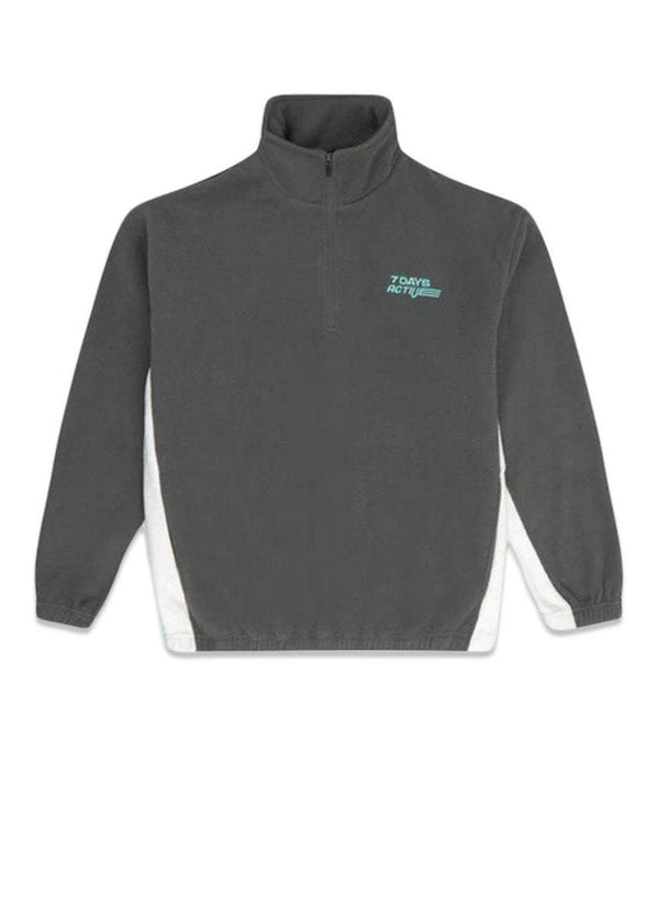 7 Days' Rec. Fleece Pullover - Asphalt. Køb overtøj her.