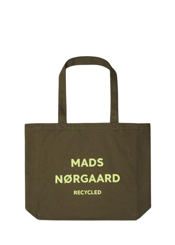 Mads Nørgaards Recycled Boutique Athene Bag - Forest Night. Køb tote bags her.
