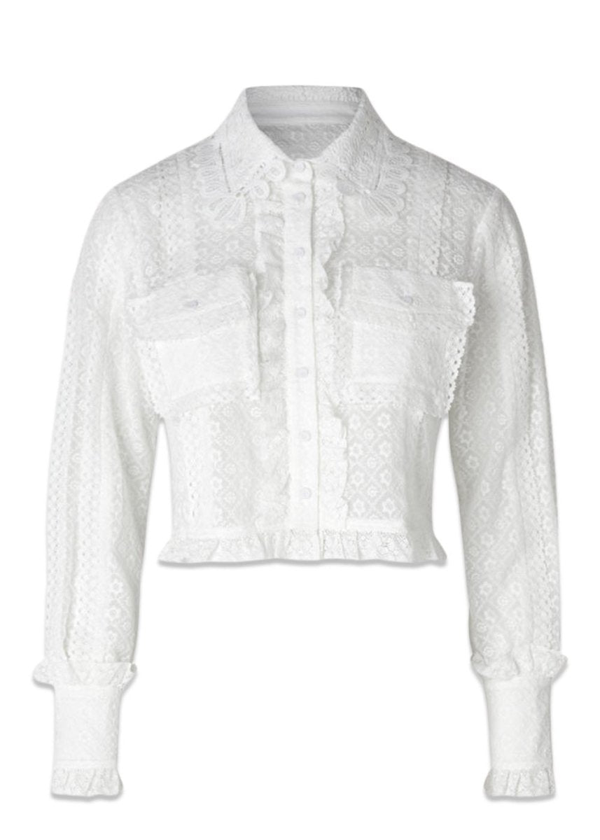 The Garments Rome Shirt Blouse - Cream. Køb shirts her.