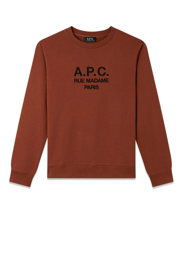 A.P.C's Rufus Sweat - Whisky. Køb sweatshirts her.