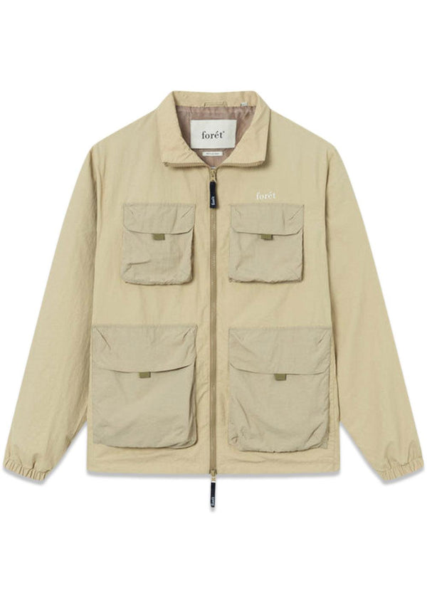 Foréts SIZZLE JACKET - Khaki. Køb overtøj her.